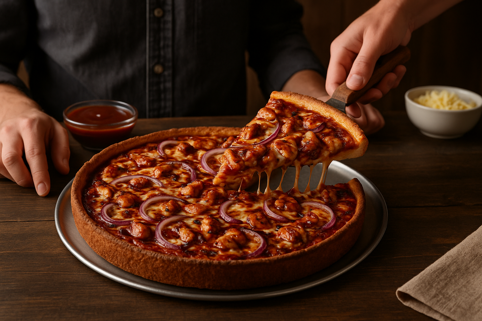 FW: Lou Malnati's launches its new BBQ Chicken Pizza, available nationwide for a