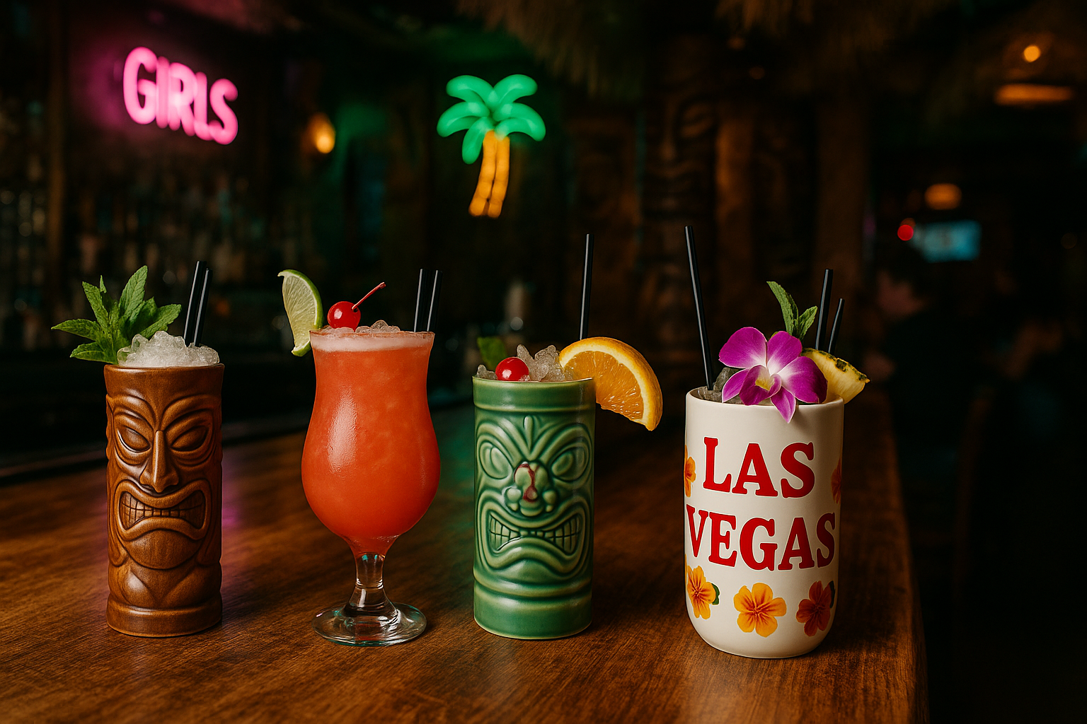 Glitter Gulch Tiki Launches Five New Tropical Cocktails for Summer