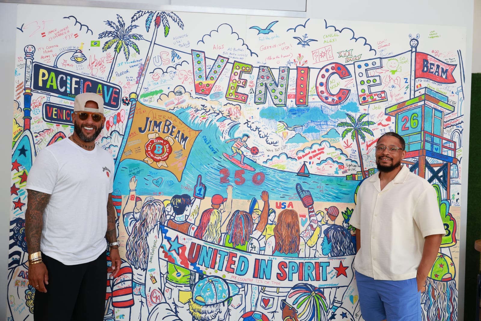 Jim Beam Closes Soccer Campaign with Venice Beach Mural Activation