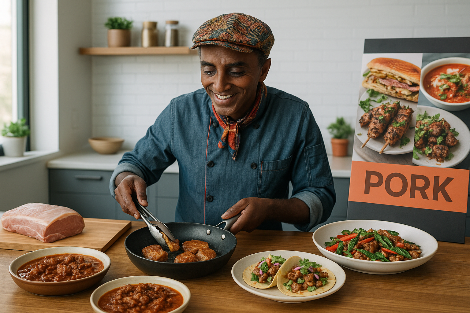 National Pork Board Launches Global Flavors Campaign with Marcus Samuelsson