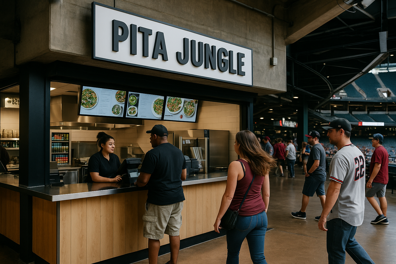 Pita Jungle Debuts at Chase Field in Pepsi Local Partnership