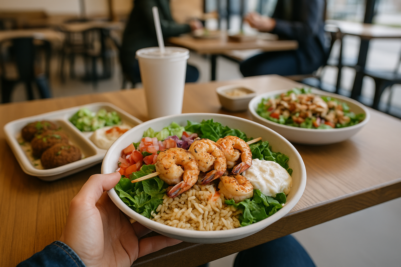 Rōti Debuts Shrimp Menu as Mediterranean Chain Eyes Protein Diversity