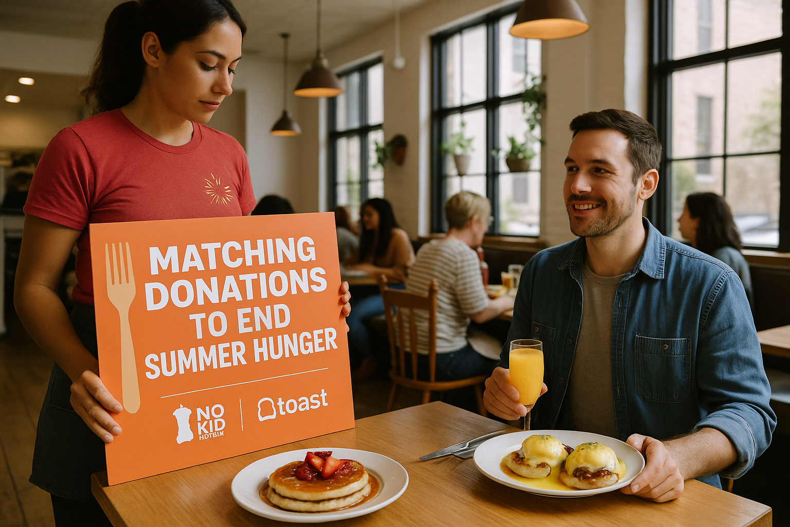 Ruby Slipper, Toast Match Donations in Summer Hunger Fundraiser