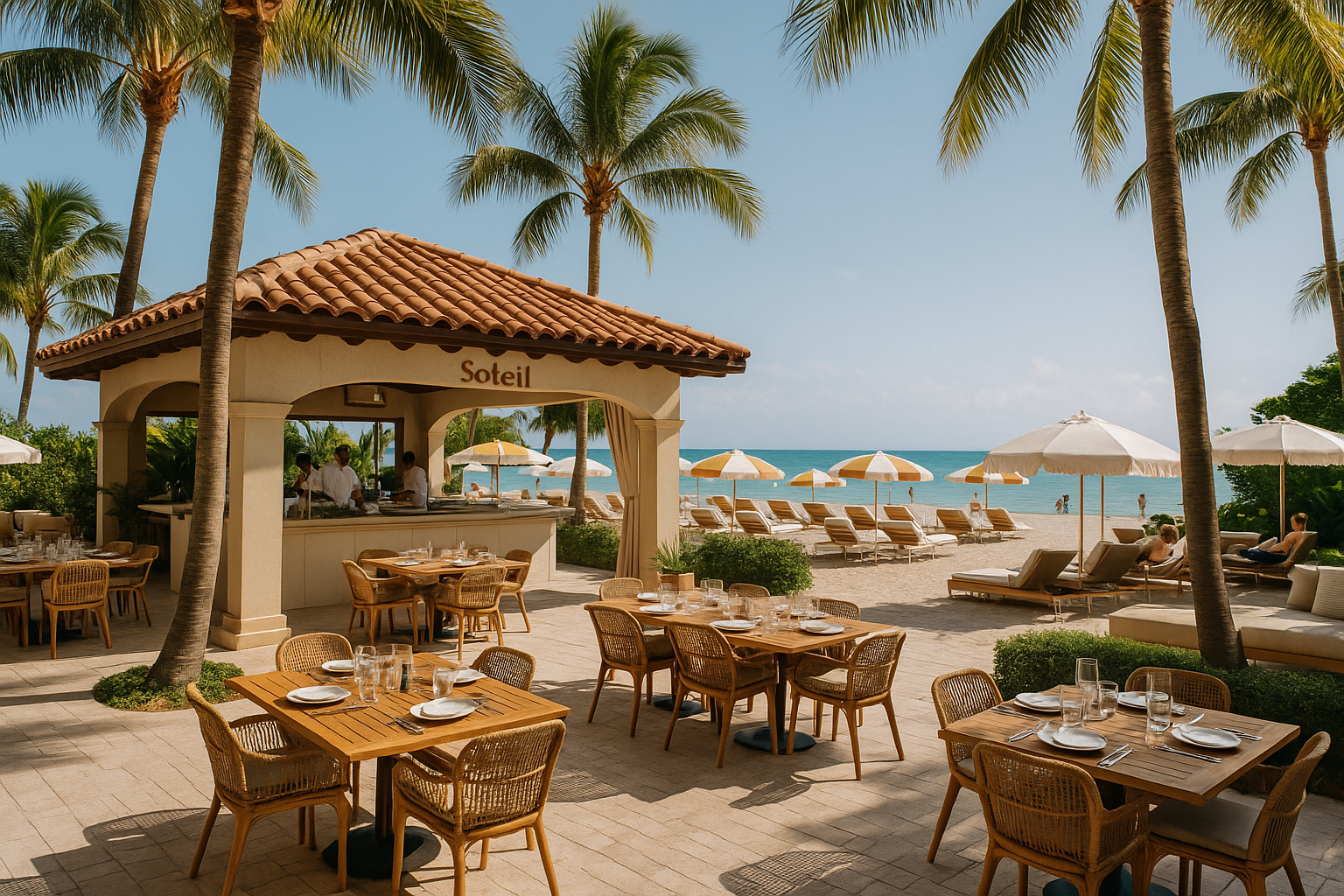 Solei Beach Club Opens at Miami's Kimpton Surfcomber