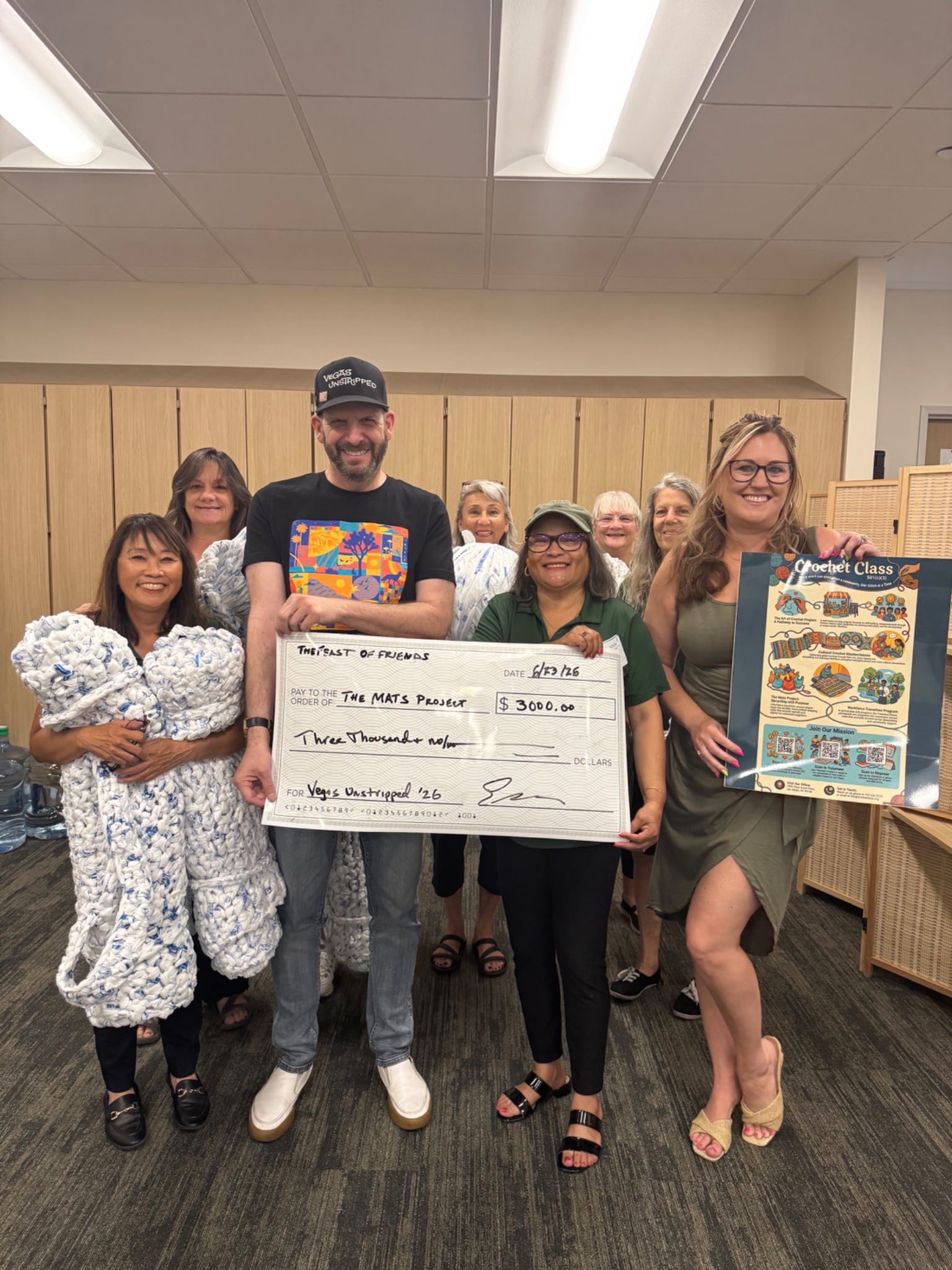 Vegas Unstripped Donates $15,500 to Local Charities